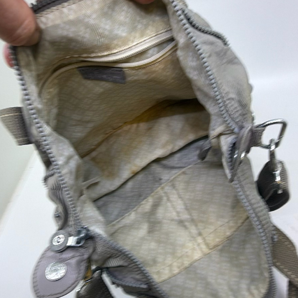 Kipling Gray Nylon Satchel - Picture 4 of 8